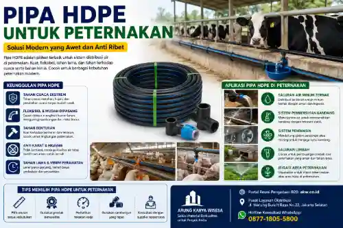 pipa hdpe untuk peternakan